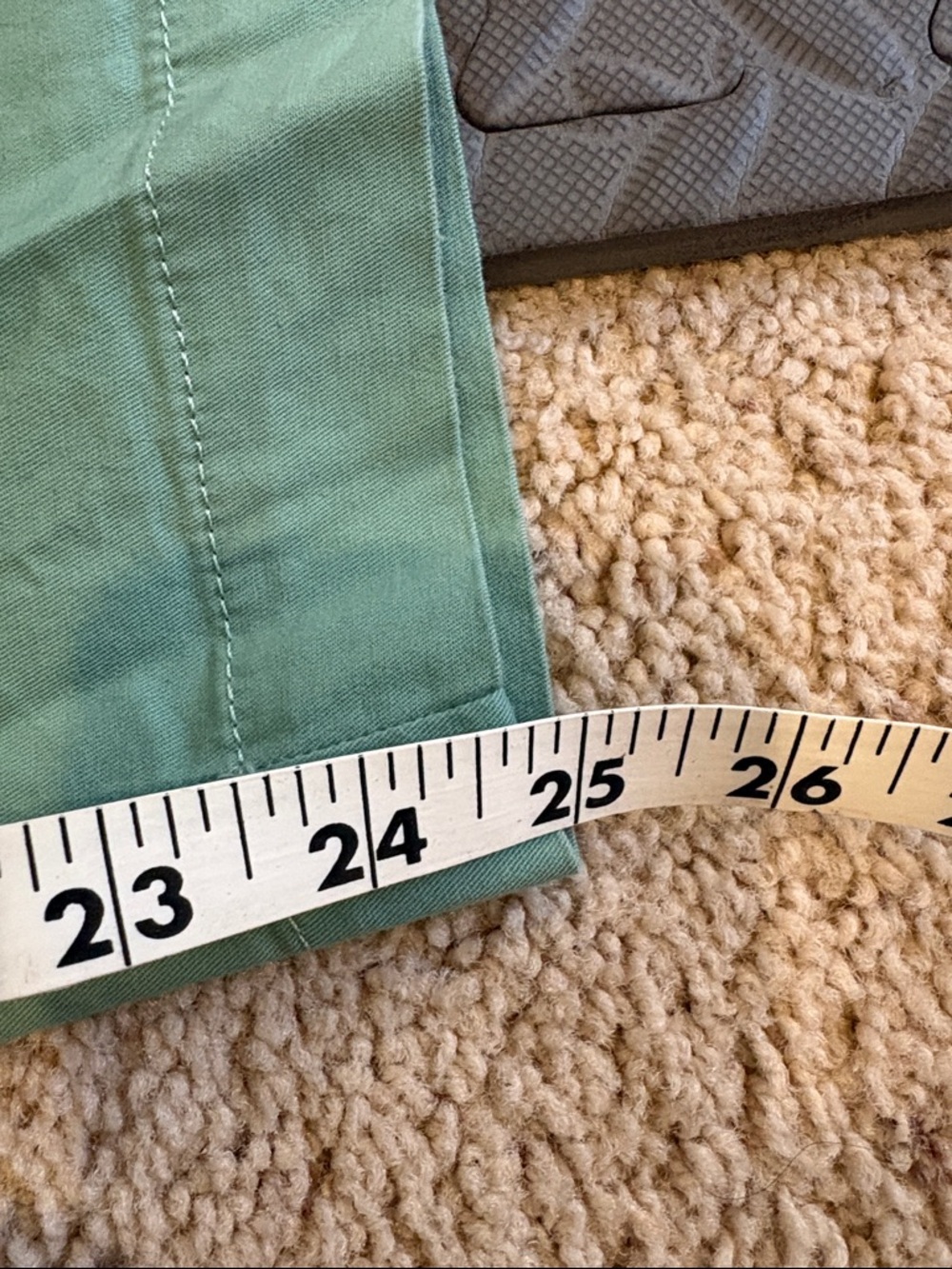 NWOT LOFT Mint Green Casual Pants, size 12 - Picture 9 of 10